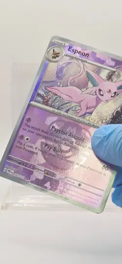 Pokemon TCG Espeon (Master Ball Pattern) 033/131 Sv: Prismatic Evolutions Holo - Image 5