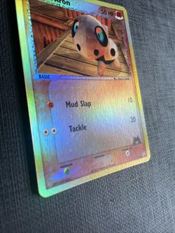 Pokemon Aron 58/95 ex Team Magma vs Team Aqua Reverse Holo - NM+ - Image 2