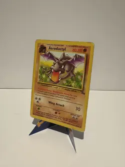 Pokemon Aerodactyl 16/62 Fossil Set Non Holo WOTC MP - Image 1