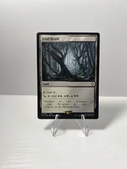 Fetid Heath - FIC 0391 NM - MTG Magic - Image 1