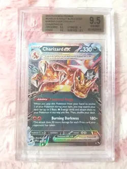 POKEMON CHARIZARD EX #196 BGS 9.5 GEM MINT BLACK STAR PROMO PSA 10 CGC - Image 2