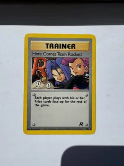 Here Comes Team Rocket! (71) Rare Unlimited Team Rocket 71/82 NM Pokemon TCG - Image 1