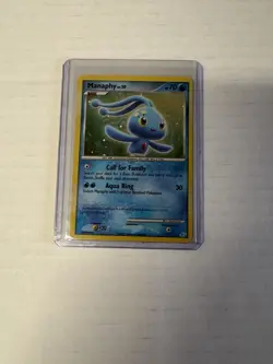 Pokemon TCG Manaphy Holo 4/12 DP Trainer Kit: Manaphy & Lucario 2007 NM - Image 2