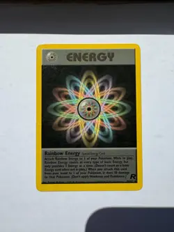 Pokemon Rainbow Energy Team Rocket 80/82 Rare NM - Image 1