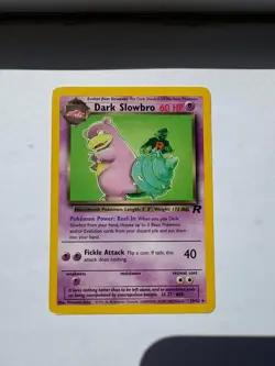 Pokemon TCG Dark Slowbro 29/82 Team Rocket Non-Holo Rare Vintage WOTC NM - Image 1