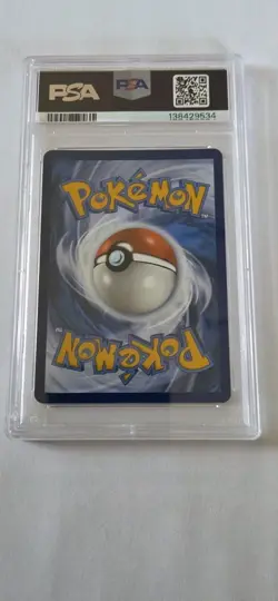 2025 POKEMON DRI EN-DESTINED RIVALS ILLUSTRATION RARE #193 MISTY'S PSYDUCK PSA 9 - Image 2