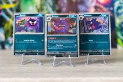 Pokemon TCG Gastly 048, Haunter 049, & Gengar 050 (Holo) Perfect Order - NM - Image 1