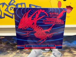 Pokemon Sword & Shield Darkness Ablaze Elite Trainer Box Factory Sealed - Image 1