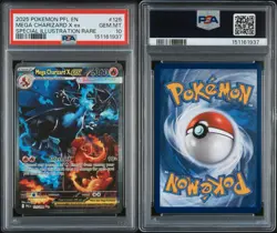 Pokemon 2025 Mega Charizard X ex 125/094 SIR Phantasmal Flames GEM MINT PSA 10 - Image 3