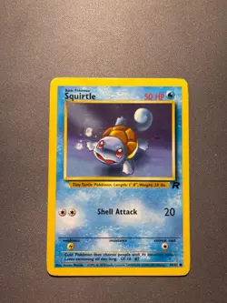 Pokemon TCG Squirtle Unlimited 68/82 Regular 1999-2000 Team Rocket Set - Image 3