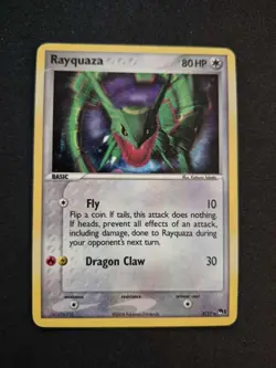 Rayquaza 3/17 HP/DMG - Holo Rare - Pop Series 1 Pokemon TCG - Image 1