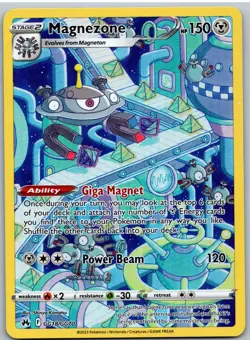 Magnezone GG18/GG70 Holo Crown Zenith Galarian Gallery Pokemon NM - Image 1