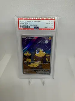 💎 2025 Pokemon Mega Evolution #143 Helioptile Illustration Rare PSA 10 💎 - Image 1