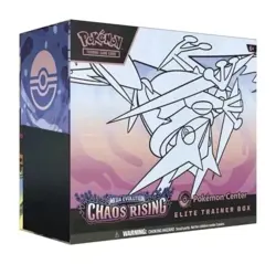 Presale Pokemon TCG Chaos Rising POKEMON CENTER ETB ELITE X1 TRAINER BOX SEALED - Image 1