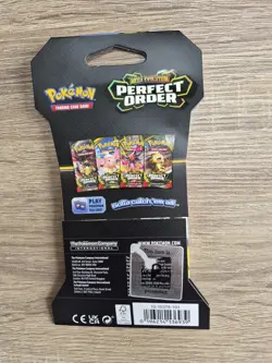 Pokemon TCG: Mega Evolution - Perfect Order - Sleeved Booster Pack (Clefable) - Image 2