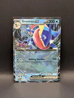 Greninja ex 041/142 STAMPED STELLAR CROWN STAMP PROMO HOLO Pokemon English Foil - Image 2