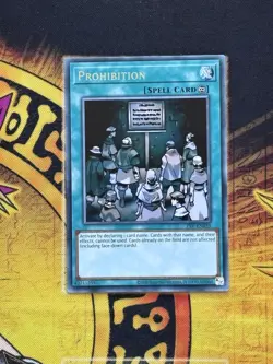 Prohibition - PSV-EN039 - 25th Anniversary Rare - Yugioh - Image 1