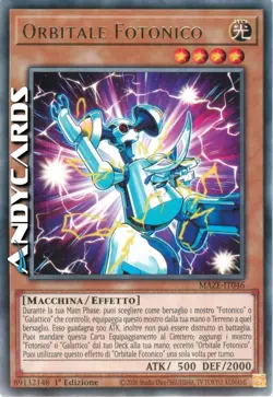 ORBITALE FOTONICO (Photon Orbital) • Rara • MAZE IT046 • 1Ed • Yugioh ANDYCARDS - Image 1