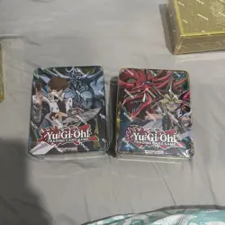 2016 YU-GI-OH MEGA TIN YUGI & SLIFER YUGIOH NEW SEALED KONAMI - Image 1