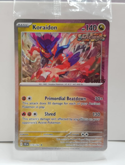 Koraidon 119/162 EB Games Stamped Promo Pokemon TCG Card SEALED - Image 1