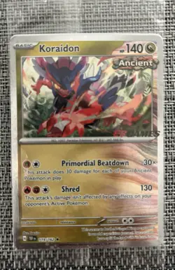 Pokemon - Koraidon - 119/162 - EB Games Stamped Promo - SEALED - Image 1