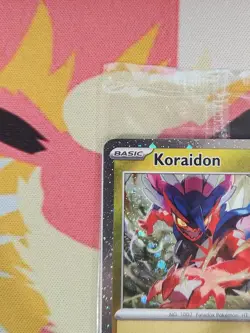 Koraidon 119/162 Sealed Stamped Cosmos Holo EB Games Promo Pokemon TCG - Image 3