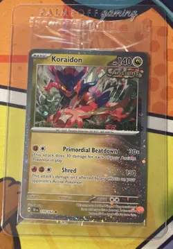 Koraidon EB Games Stamped Promo 119/162 Sealed Pokemon TCG *UK SELLER* - Image 1