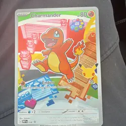 Pokemon TCG Charmander MEP Holo 038 2026 First Partner Illustration Collection - Image 2