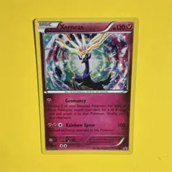 Pokemon Xerneas XY05 XY Promo Holo Basic 130HP English Card - Image 1