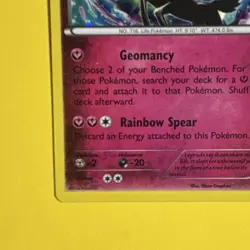 Pokemon Xerneas XY05 XY Promo Holo Basic 130HP English Card - Image 2