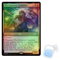 FOIL THE INFAMOUS CRUELCLAW Bloomburrow BLB Magic MTG MINT CARD - Image 1
