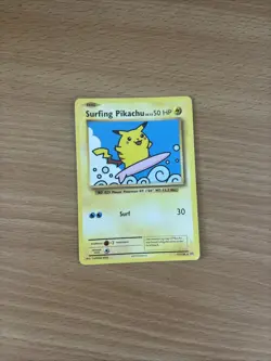 Pokemon TCG Surfing Pikachu XY Evolutions Card 111/108 Secret Rare - Image 1