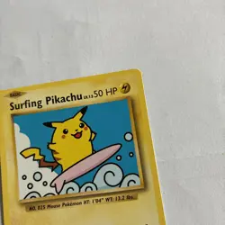 Pokemon TCG Surfing Pikachu XY Evolutions Card 111/108 Secret Rare - Image 4