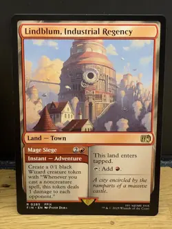 Mtg FIN Final Fantasy — Lindblum, Industrial Regency —NM - Image 1