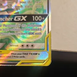 Pokemon Blastoise & Piplup GX Full Art Ultra Rare Holo TAG TEAM 215/236 2019 - Image 5