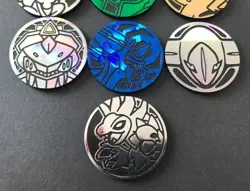 10 X Pokemon Coins Coin Tokens Shiny Blastoise Rayquaza Dialga Pikachu Xerneas - Image 2