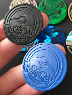 10 X Pokemon Coins Coin Tokens Shiny Blastoise Rayquaza Dialga Pikachu Xerneas - Image 5
