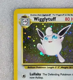 Wigglytuff 19/130 MP Base Set 2 Holo Rare WoTC Pokemon TCG - Image 3