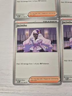 4x Jacinthe 075/088 x4 - NM Perfect Order Pokemon Playset ME03 Deck Building TCG - Image 2