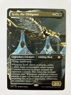 Scriv, the Obligator ~ Commander: Secrets of Strixhaven ~ Mtg - Image 1