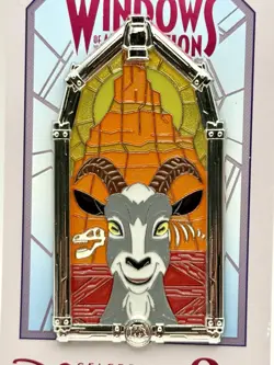 New 2025 Windows of Attraction Disneyland DLR Thunder Mountain Goat LE 2500 Pin - Image 1
