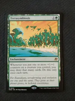 TERRASYMBIOSIS Edge of Eternities MTG Green Enchantment (R) NM - Image 1