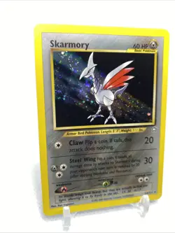Skarmory - 13/111 - Pokemon Neo Genesis Unlimited Holo Rare Card WOTC LP - Image 2