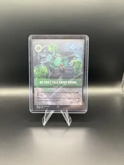 Disney Lorcana Ursula's Return WE DON'T TALK ABOUT BRUNO Enchanted Foil #213/204 - Image 1