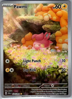 Pawmi 226/091 SV: Paldean Fates - Pokemon Card - NM - Image 1