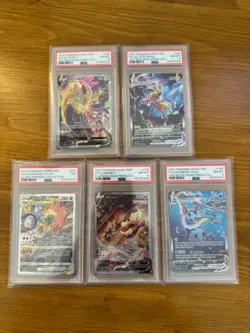 ⭐PSA Graded Card Bundle - x5 SLABS - BLACK STAR PROMOS - Charizard VSTAR + More - Image 2