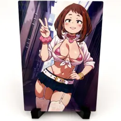 My Hero Academia Ochaco Uraraka Sexy Hot Anime Waifu Girl Goddess Story Art Card - Image 1