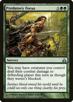 MTG - Predatory Focus - Guildpact - X1 - (LP) - - Image 1