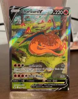 Pokemon TCG Charizard V SWSH260 SWSH: Sword & Shield Promo Cards Holo NM - Image 1