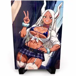 My Hero Academia Mirko Sexy Anime Waifu Girl Doujin Lewd Goddess Story Art Card - Image 2